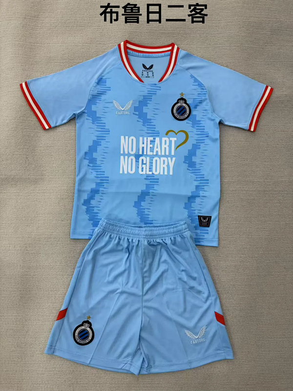 Niño_kids kit 25-26 Brugge third soccer jersey size 16-28